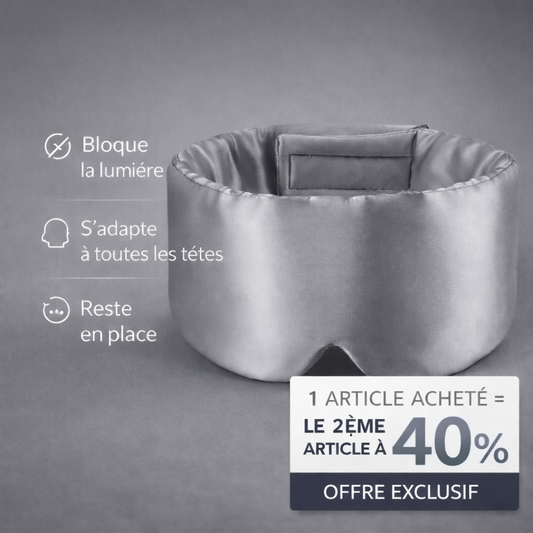 Masque de sommeil en soie